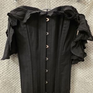 Elegant Black Off-Shoulder Top